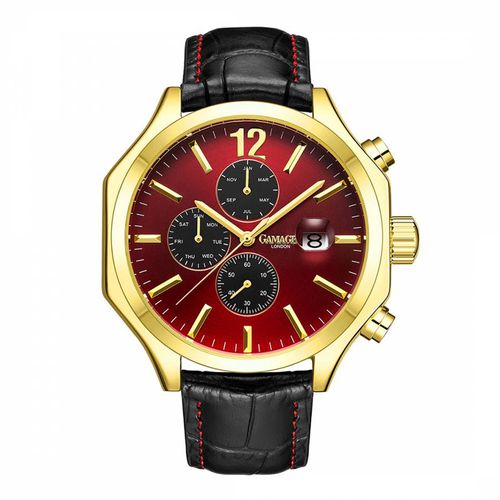 Men's Opulence Gold Watch 45mm - Gamages of London - Modalova