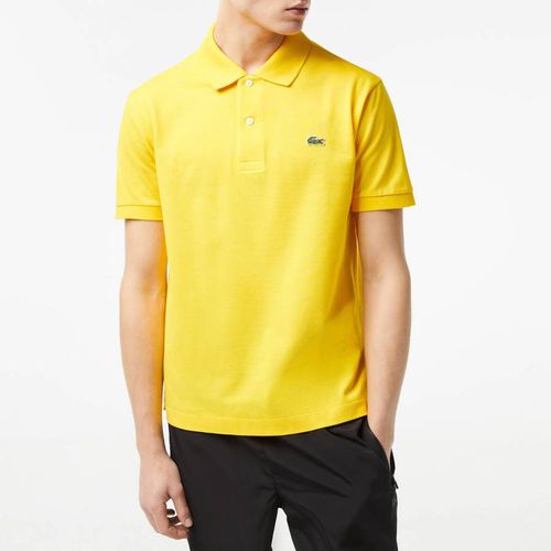 Yellow 2 Button Placket Polo Shirt - Lacoste - Modalova