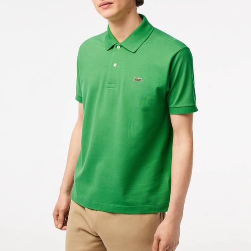 Green 2 Button Placket Polo Shirt - Lacoste - Modalova