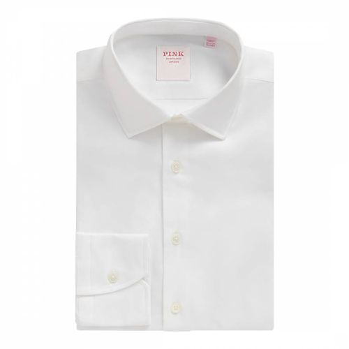 Fine Royal Twill Tailored Fit Cotton Shirt - Thomas Pink - Modalova