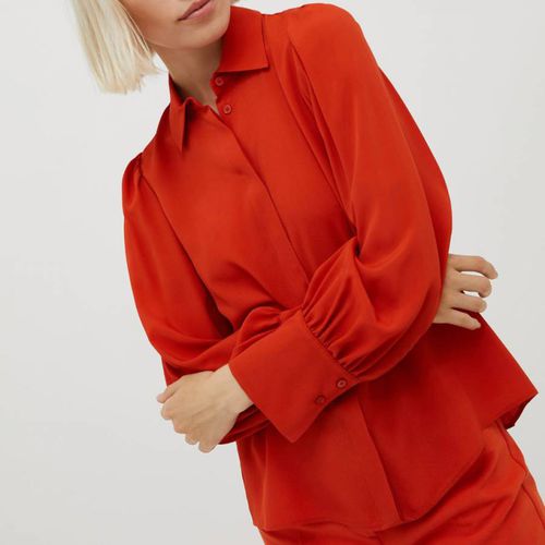 Orange Silk Blend Matilde Shirt - Max&Co. - Modalova