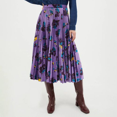 Purple Printed Filippa Skirt - Max&Co. - Modalova