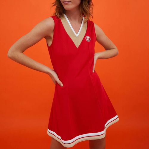 Red Net Tennis Dress - Max&Co. - Modalova