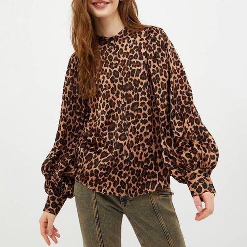 Cheetah Print Flash Blouse - Max&Co. - Modalova
