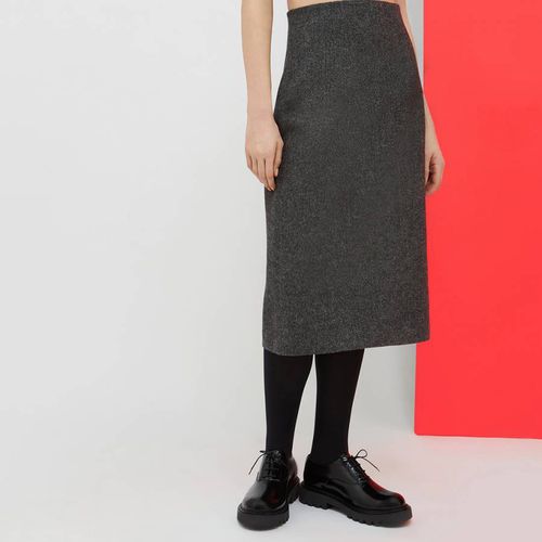 Grey Wool Blend Emi Skirt - Max&Co. - Modalova