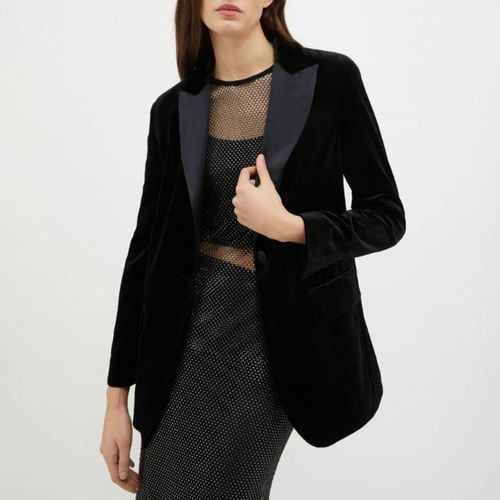 Black Velour Betty Blazer - Max&Co. - Modalova