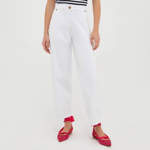 White Cotton Gesso Jeans - Max&Co. - Modalova