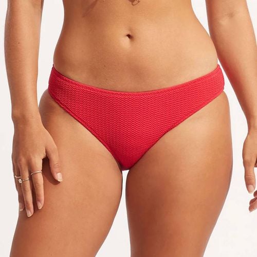 Red Hipster Bikini Bottoms - Seafolly - Modalova