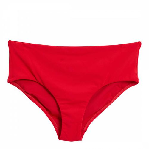 Red Wide Side Retro Bikini Bottoms - Seafolly - Modalova
