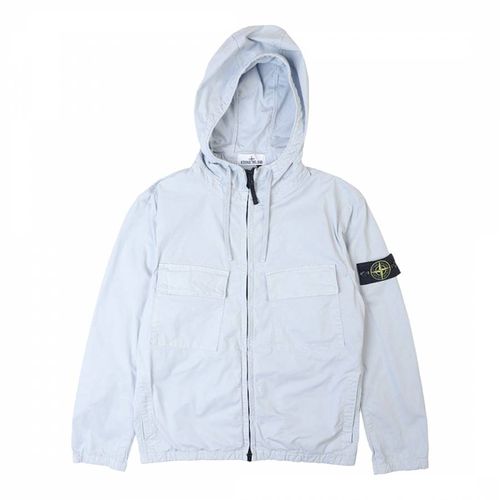 Pale Supima Cotton Twill Stretch Jacket - Stone Island - Modalova