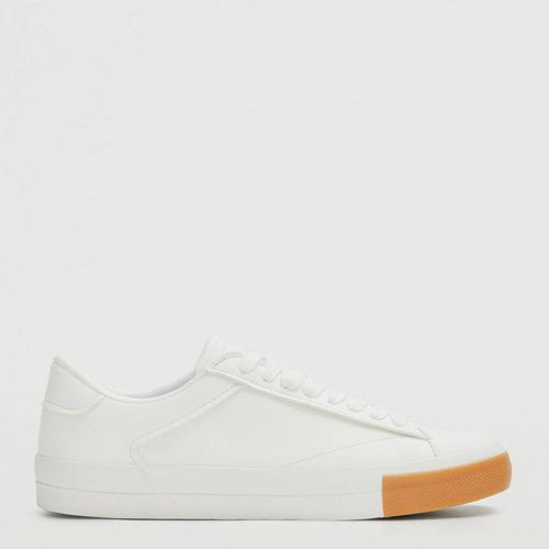 White Low Top Basic Trainers - Mango - Modalova