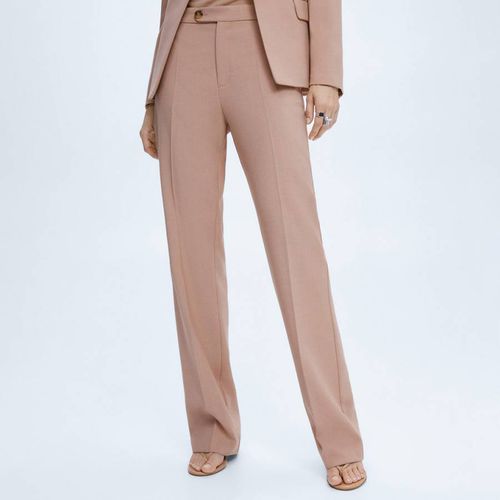 Blush Straight Suit Trousers - Mango - Modalova