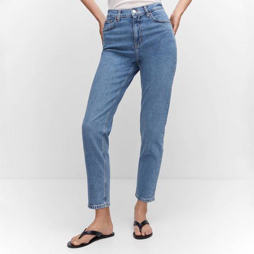 Medium Mom Comfort High-Rise Jeans - Mango - Modalova