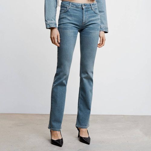 Light Vintage Low-Rise Flared Jeans - Mango - Modalova