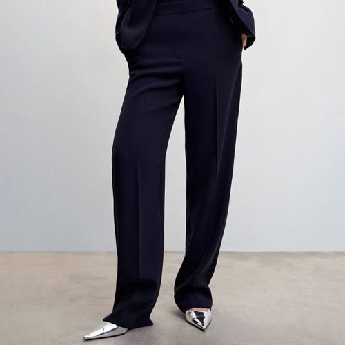 Dark Elastic Waist Suit Trousers - Mango - Modalova