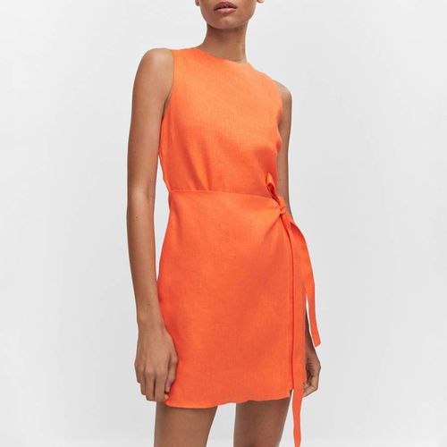 Clementine Linen Sarong Dress - Mango - Modalova