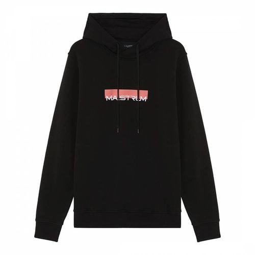 Embroidered Logo Cotton Hoodie - Ma Strum - Modalova