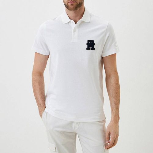 White Cotton Polo Shirt - Tommy Hilfiger - Modalova