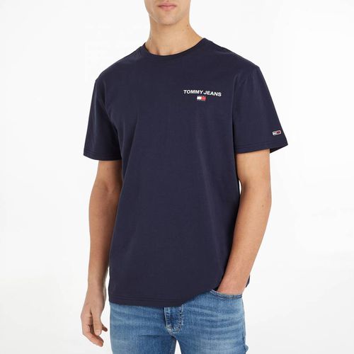 Navy Cotton T-Shirt - Tommy Hilfiger - Modalova