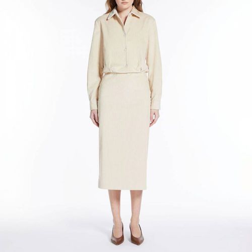 Ivory Sebino Shirt Midi Dress - Weekend Max Mara - Modalova