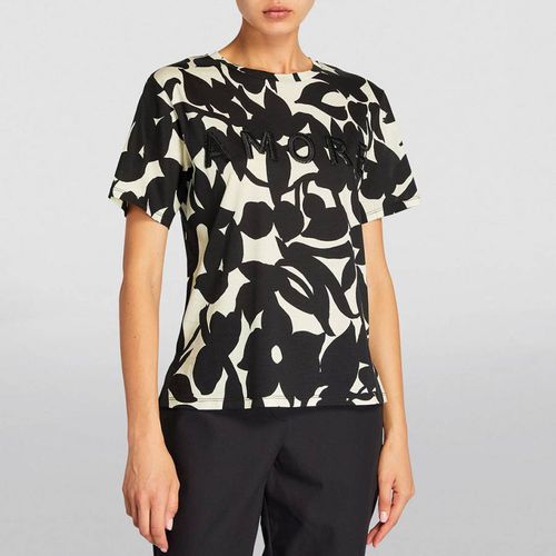 Black Printed Cotton Top - Weekend Max Mara - Modalova