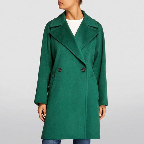 Green Novella Wool Coat - Weekend Max Mara - Modalova