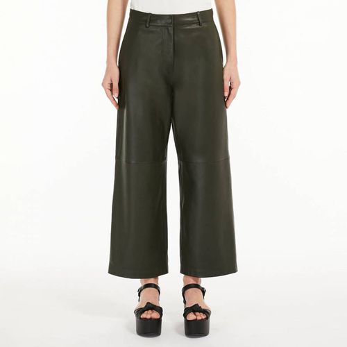 Khaki Fiorito Trousers - Weekend Max Mara - Modalova