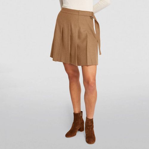 Brown Vittor Wool Blend Skirt - Weekend Max Mara - Modalova