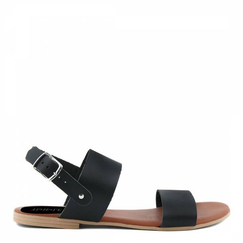 Leather Double Strap Flat Sandals - Triple Sun - Modalova