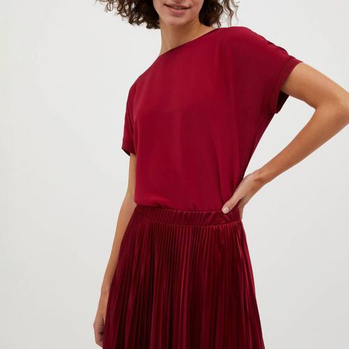 Red Silk Top - Max&Co. - Modalova