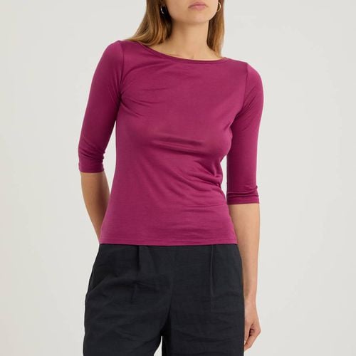 Idanzica Purple 3/4 Sleeve Top - Max&Co. - Modalova