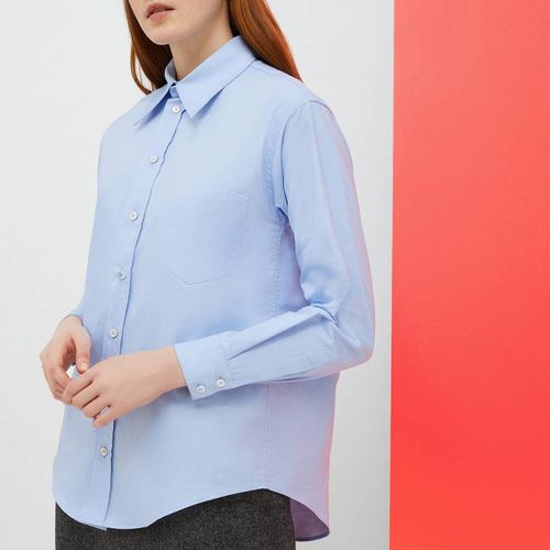 Blue Cotton Nori Shirt - Max&Co. - Modalova
