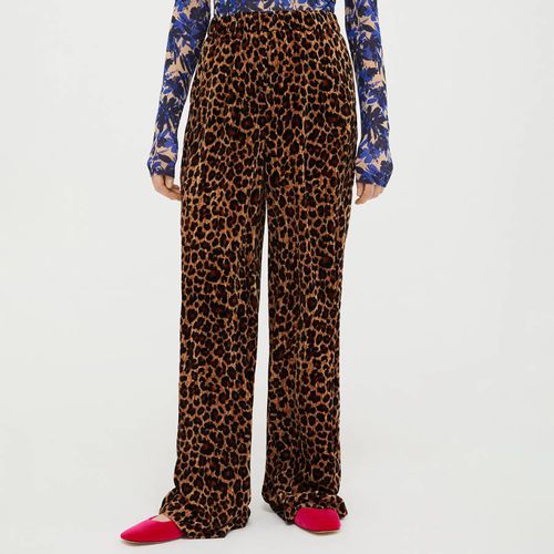 Cheetah Print Accetto Trouser - Max&Co. - Modalova
