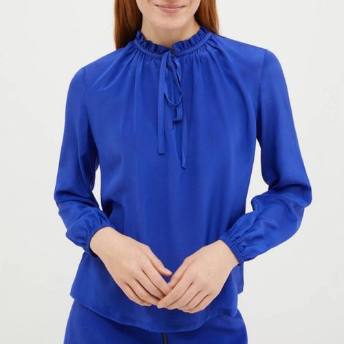 Blue Silk Virna Blouse - Max&Co. - Modalova