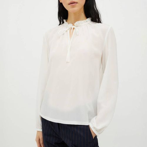 White Silk Virna Blouse - Max&Co. - Modalova