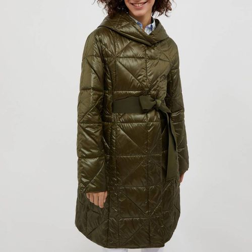 Khaki Carlo Tie Coat - Max&Co. - Modalova