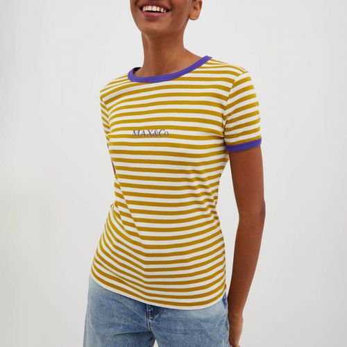 Yellow Stripe TShirt - Max&Co. - Modalova