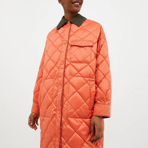 Orange Lusitano Quilted Coat - Max&Co. - Modalova