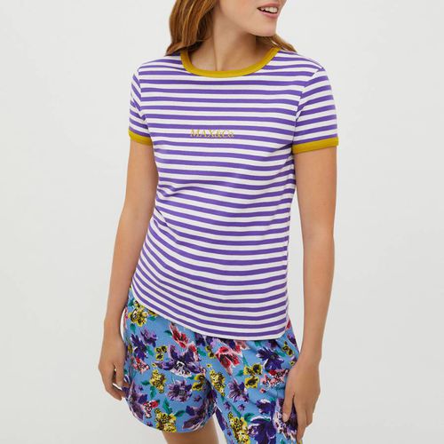 Purple Cotton T-shirt - Max&Co. - Modalova