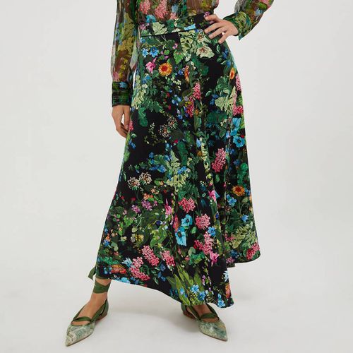 Green Floral Midi Skirt - Max&Co. - Modalova