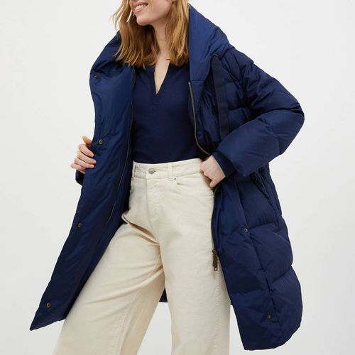 Navy Nibbio Puffa Jacket - Max&Co. - Modalova