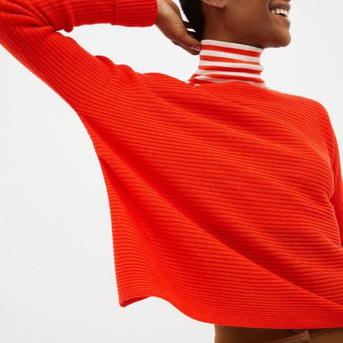 Orange Wool Blend Scambio Jumper - Max&Co. - Modalova