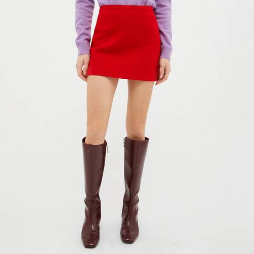 Red Viaggio Wool Blend Skirt - Max&Co. - Modalova