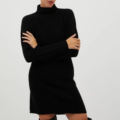 Black Flow Wool Dress - Max&Co. - Modalova
