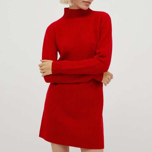 Red Flow Wool Dress - Max&Co. - Modalova