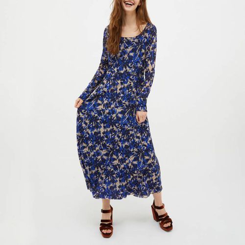 Navy Atena Floral Midi Dress - Max&Co. - Modalova