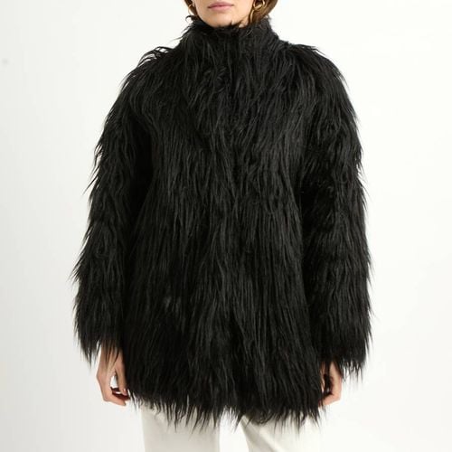 Black Furry Coat - Max&Co. - Modalova