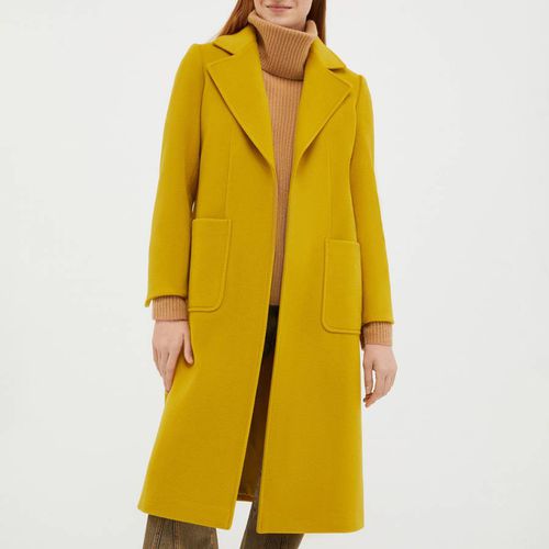 Mustard Irunawa Wool Blend Coat - Max&Co. - Modalova