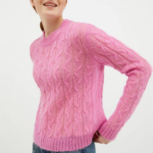 Pink Wool Blend Laos Top - Max&Co. - Modalova