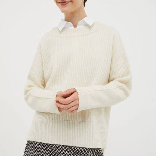 Cream Wool Blend Isciarad Jumper - Max&Co. - Modalova